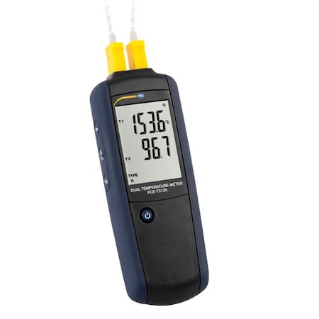 Pce Instruments Contact Thermometer, -210 to 1372 Degrees C / -328 to 2501 Degrees F PCE-T312N